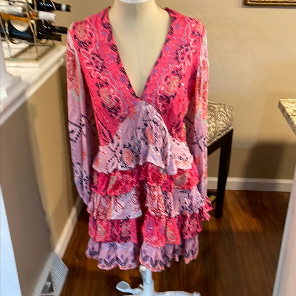 Viviana Fuchsia and Lavender Dress from Sundress.fr